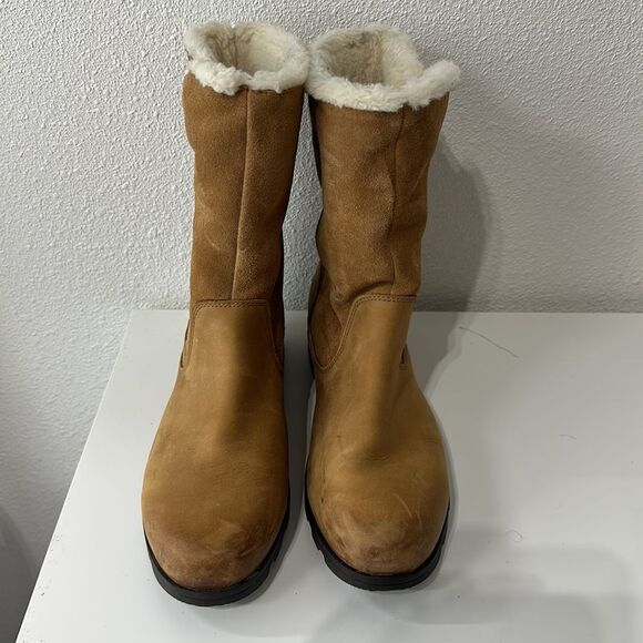 Sorel Emelie Foldover Boot in‎ Camel Brown Sz 11 - Picture 2 of 10